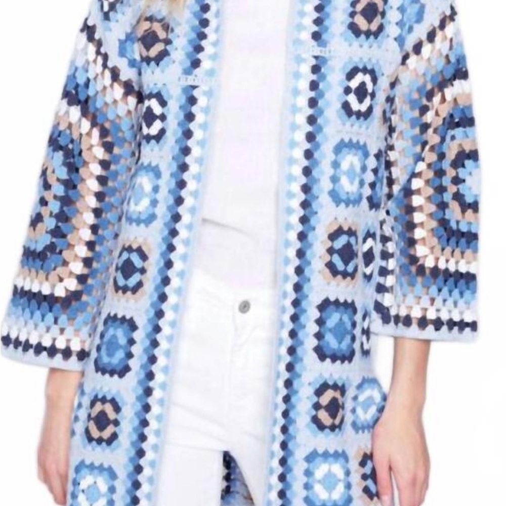 Charlies Multicolor Geometric Cardigan